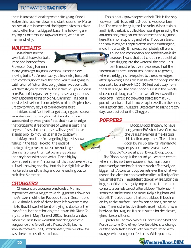 Westernbass Magazine June 2011, Page 22