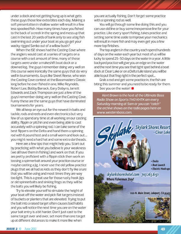 Westernbass Magazine June 2011, Page 49