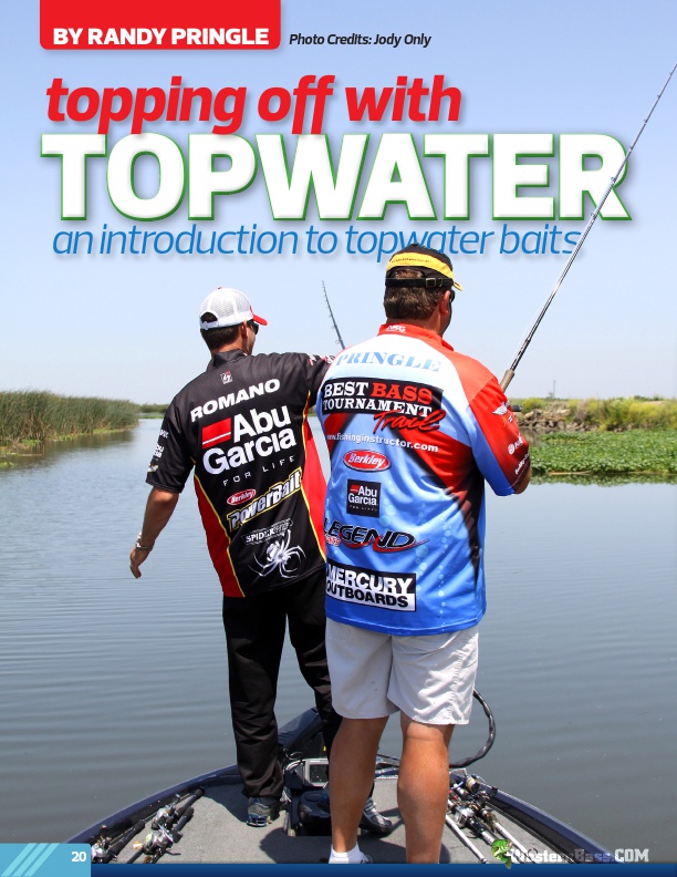Topping Off With Topwater An Introduction To Topwater Baits by Randy Pringle