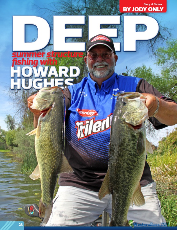 Deep Summer Structure Fishing With Howard Hughes by Jody Only