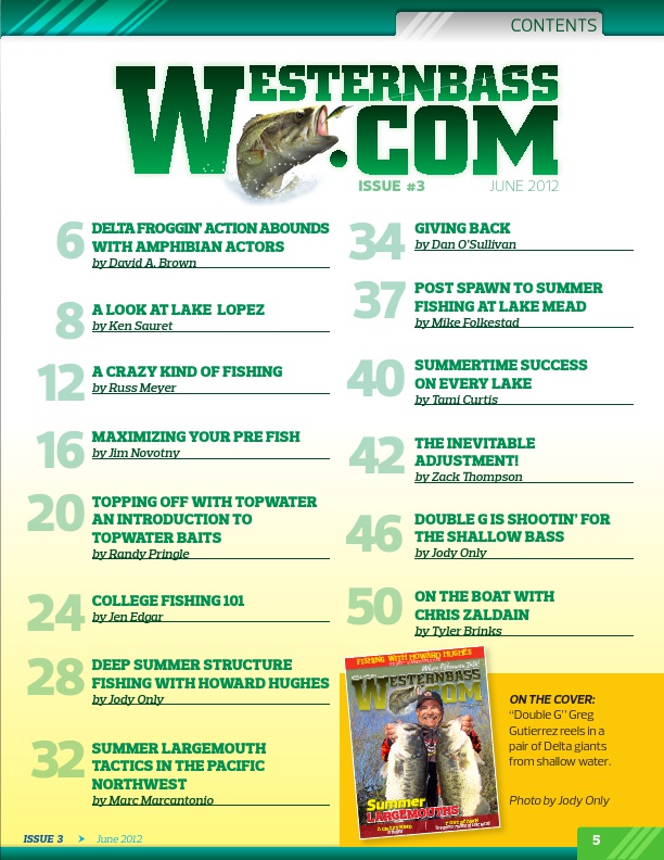 Westernbass Magazine - June 2012, Page 5