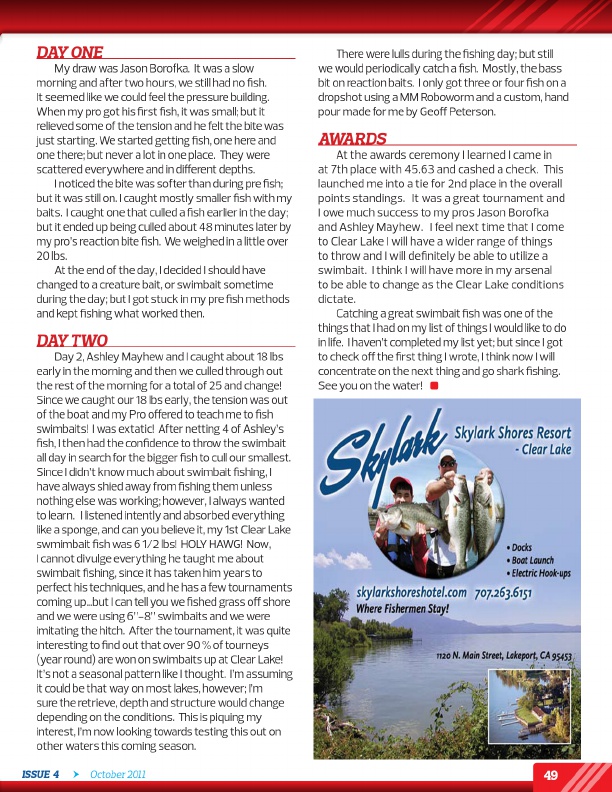 Westernbass Magazine October 2011, Page 49