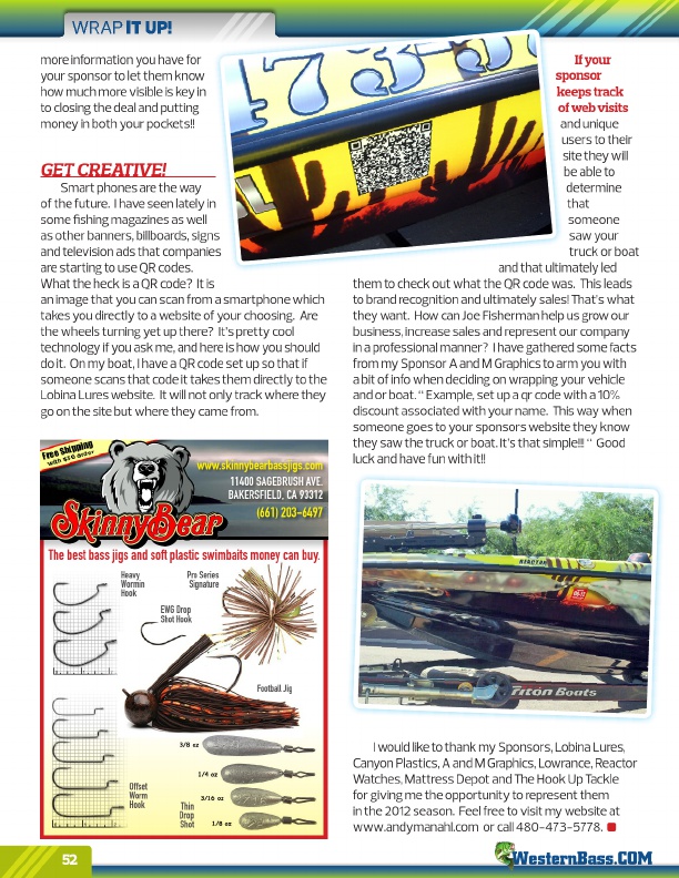 Westernbass Magazine October 2011, Page 52