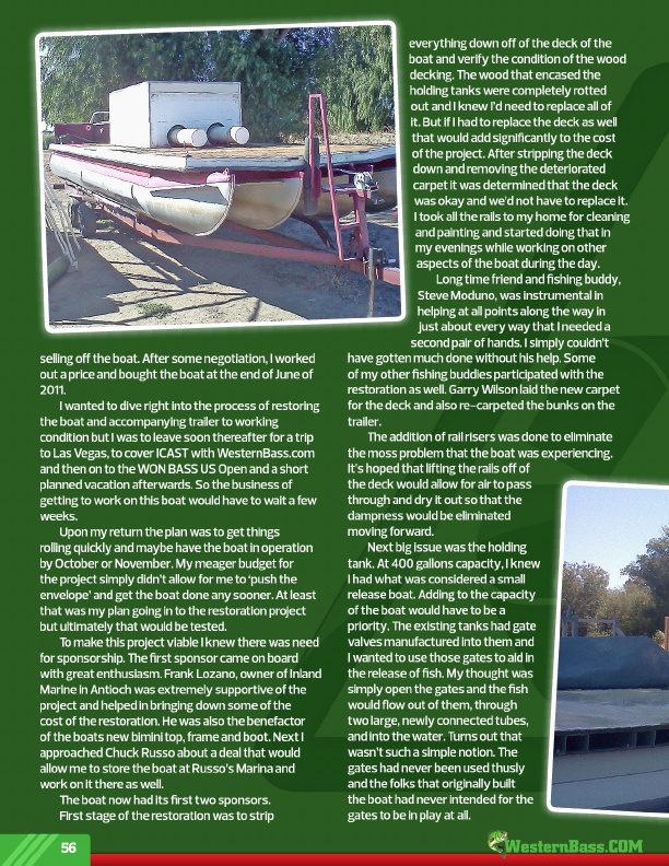 Westernbass Magazine October 2011, Page 56