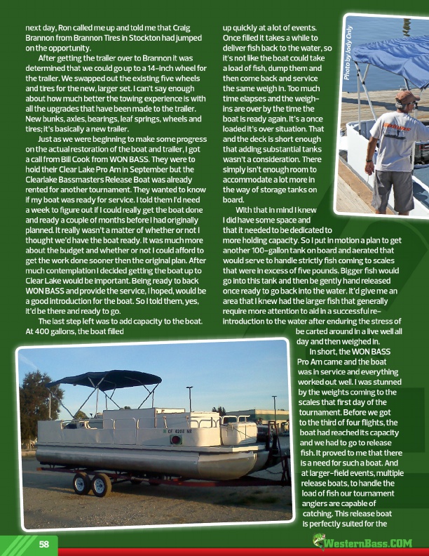 Westernbass Magazine October 2011, Page 58