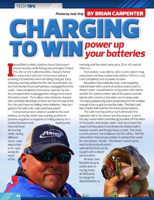 Charging To Win by Brian Carpenter