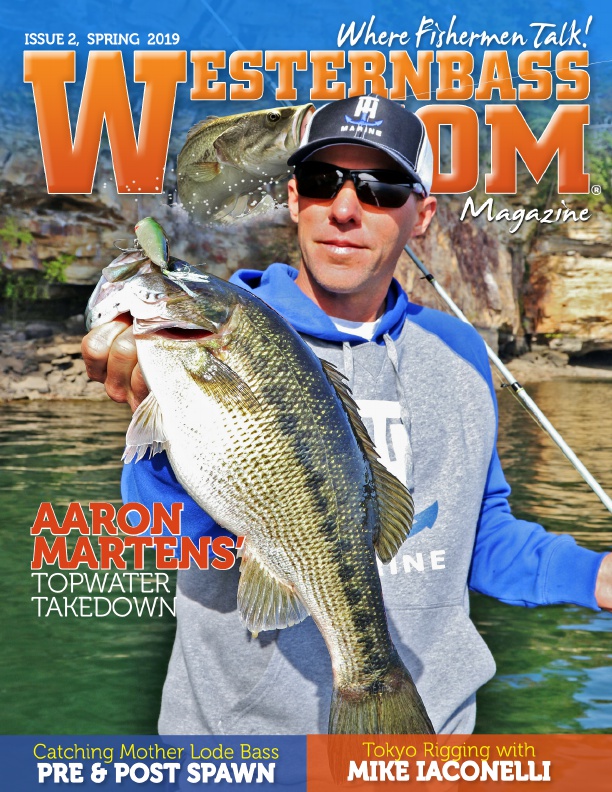 WesternBass Bass Fishing Spring 2019 Magazine is Free | Bass Fishing Tips for Fishermen