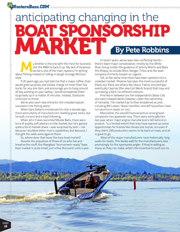 Whats Changed in Boat Sponsorships
