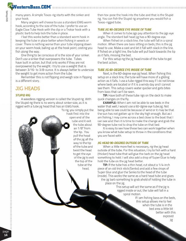 Tube Magic  For Springtime Bass By Scott M. Petersen, Page 3