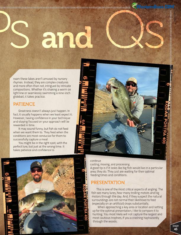 Mind Your Ps And Qs: Swimbait Fishing & General Tactics By John Liechty	, Page 2