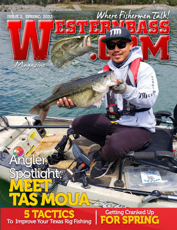 WesternBass Bass Fishing Spring 2022 Magazine is Free | Bass Fishing Tips for Spring 2022 Anglers