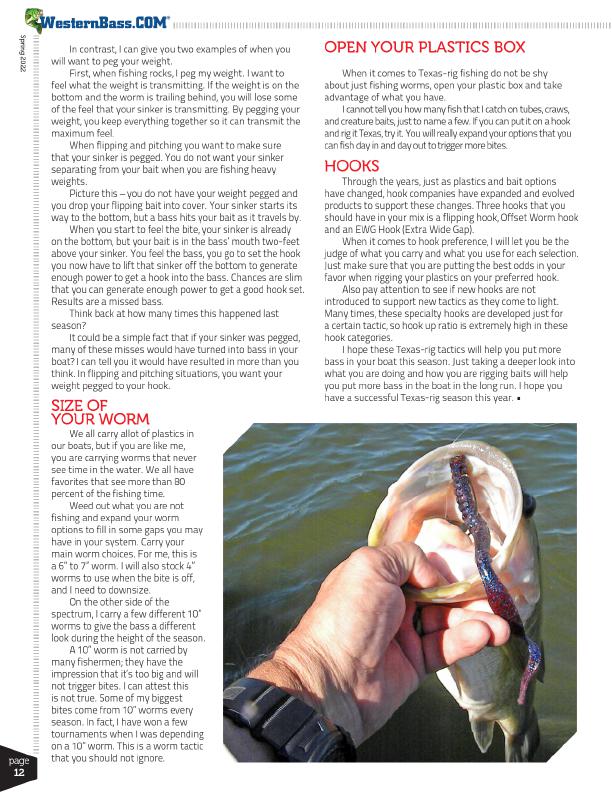 5 Tactics to Improve Your Texas Rig Fishing by Scott M. Petersen, Page 3