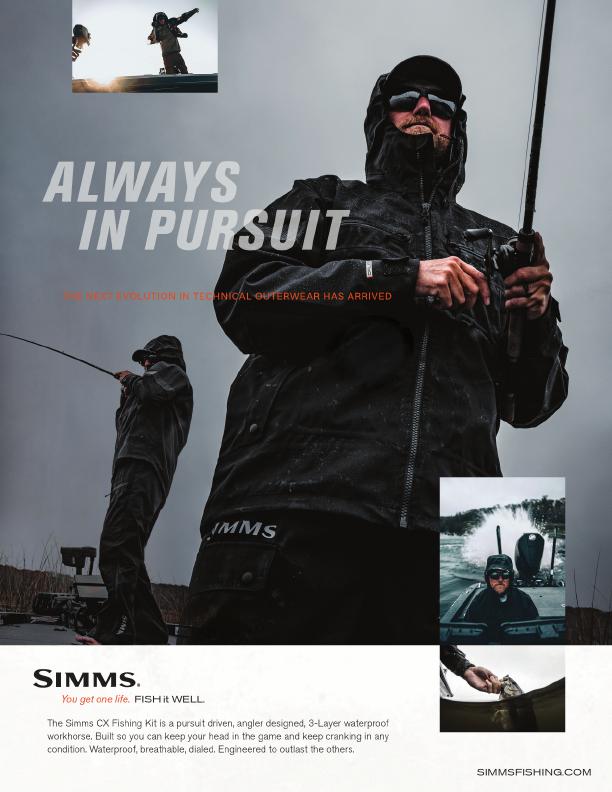 simms, outdoor clothing, cx collection Foul Weather, Sun Shirts, Shoes, Gear to Fish In, action video