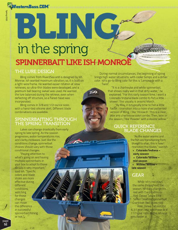 spinnerbait tips with ish monroe
