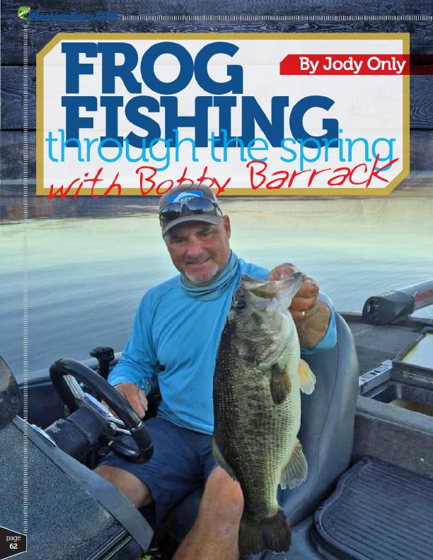 frog fishing tips video with bobby barrack