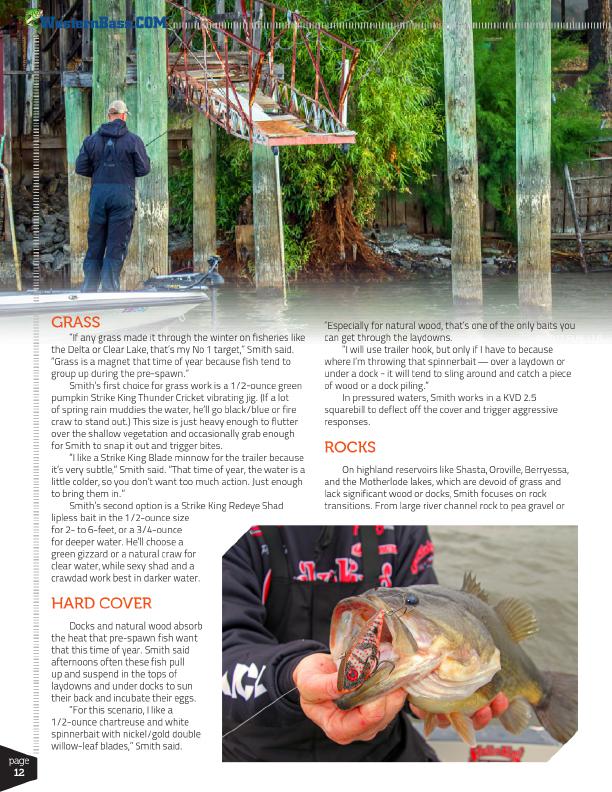 Pre-Spawn Search Baits Keep it Moving with Bryant Smith by David A.Brown, Page 3