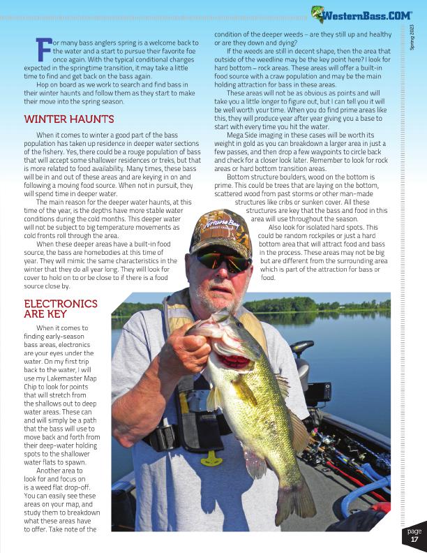 Spring Migration Following Bass Deep to Shallow by Scott M. Petersen, Page 2