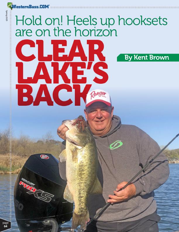fishing clear lake for trophy bass