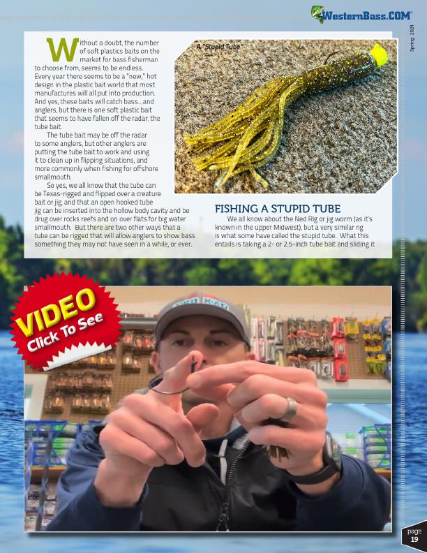 Rigging Tubes for Bass Fishing by Glenn Walker, Page 2