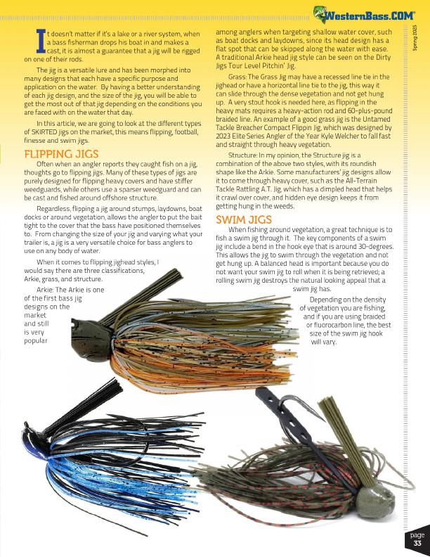 Understanding Skirted Jigs by Glenn Walker, Page 2