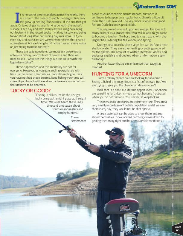 Giant Bass Strategies For Personal Best Largemouth By John Liechty, Page 2