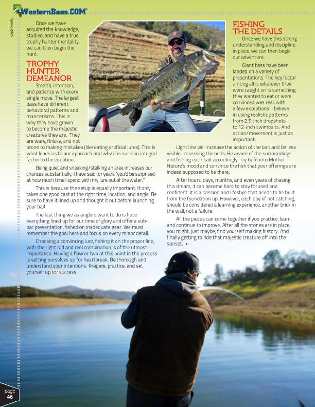Giant Bass Strategies For Personal Best Largemouth By John Liechty, Page 3