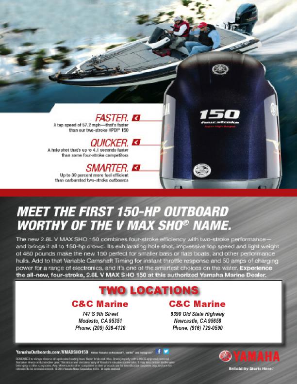 new 2.8 C Max show 150 bass boat