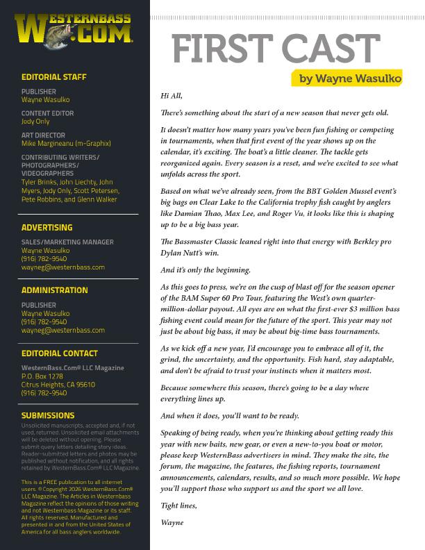 WesternBass.com Spring 2026 Mag, Page 2
