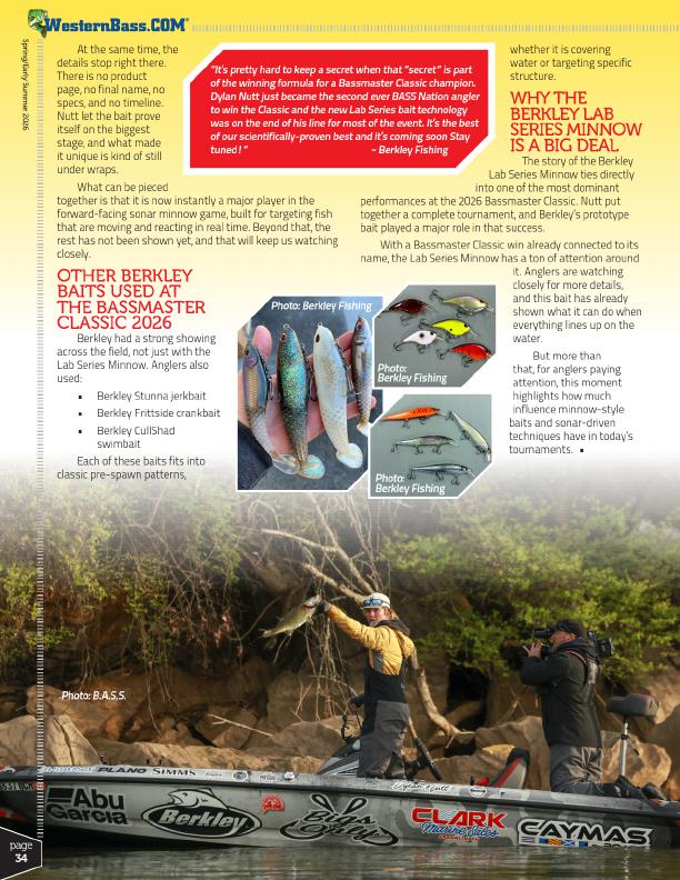 Berkley Lab Series Minnow Wins 2026 Bassmaster Classic, Page 3