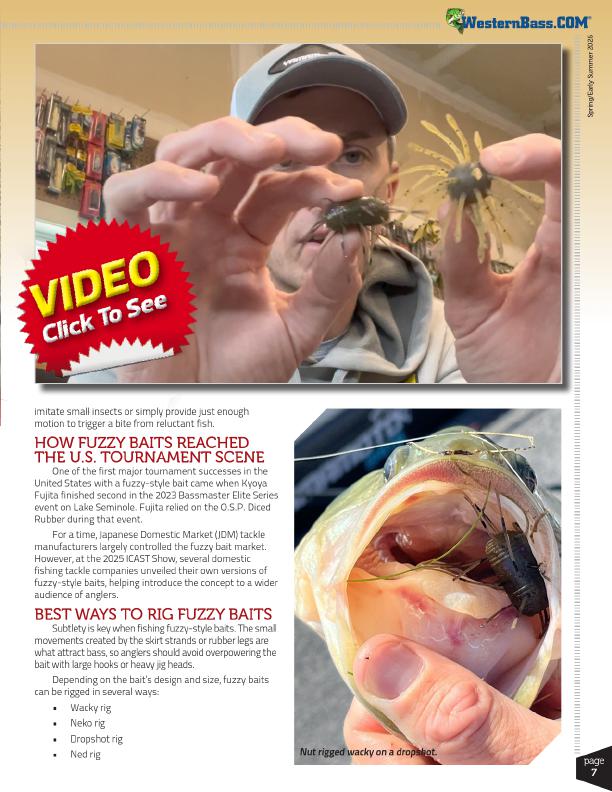 What Are Fuzzy Baits A New Finesse Trend in Bass Fishing, Page 2