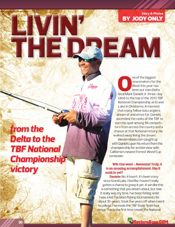 Livin' The Dream: From The Delta To TBF National Championship Victory by Jody Onlt