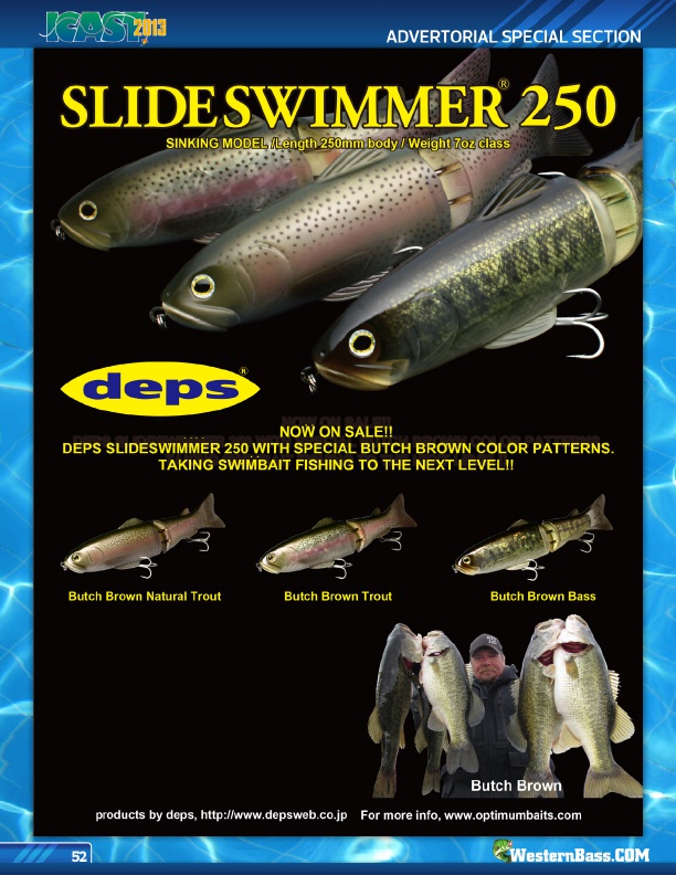 Westernbass Magazine - Bass Fishing Tips And Techniques - Summer 2013, Page 52