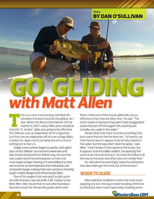 Go GlidinG with Matt Allenby Dan O’Sullivan