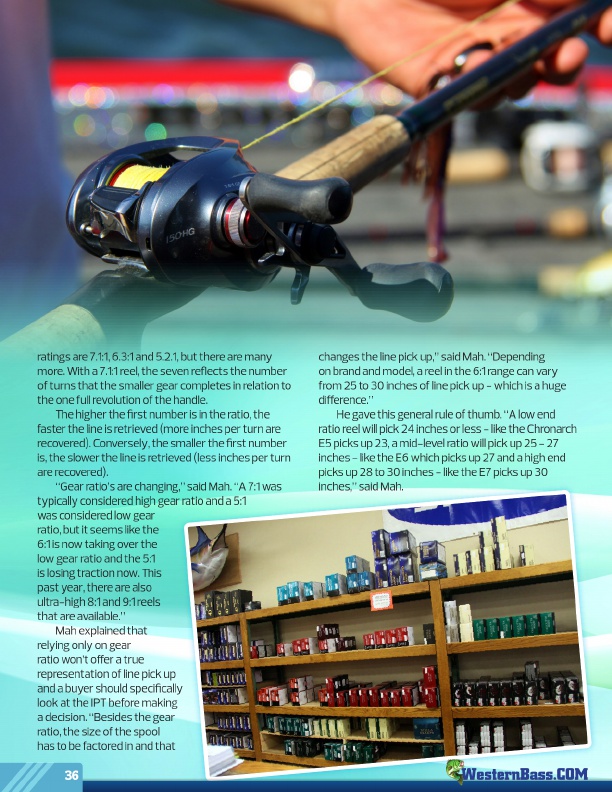 Westernbass Magazine - FREE Bass Fishing Tips And Techniques - Summer 2014, Page 36