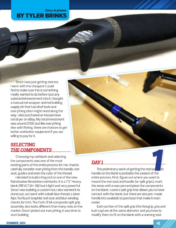 Westernbass Magazine - FREE Bass Fishing Tips And Techniques - Summer 2014, Page 41