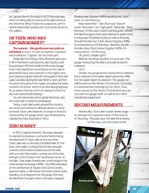 Westernbass Magazine - FREE Bass Fishing Tips And Techniques - Summer 2015, Page 19