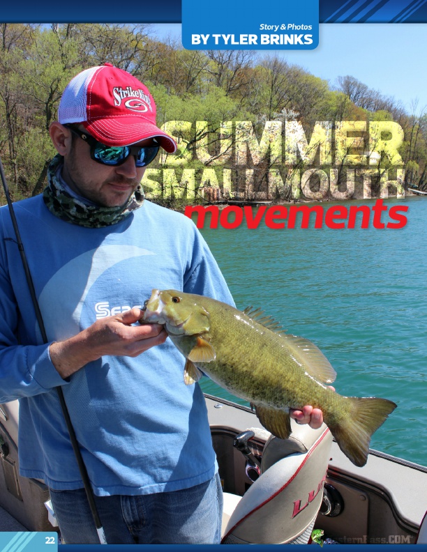 Summer Smallmouth Movements
by Tyler Brinks