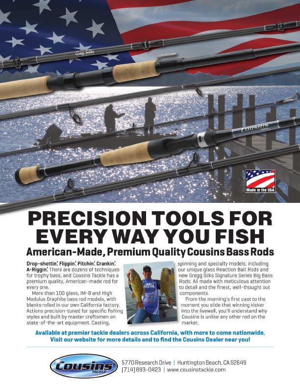 Westernbass Magazine - FREE Bass Fishing Tips And Techniques - Summer 2015, Page 34