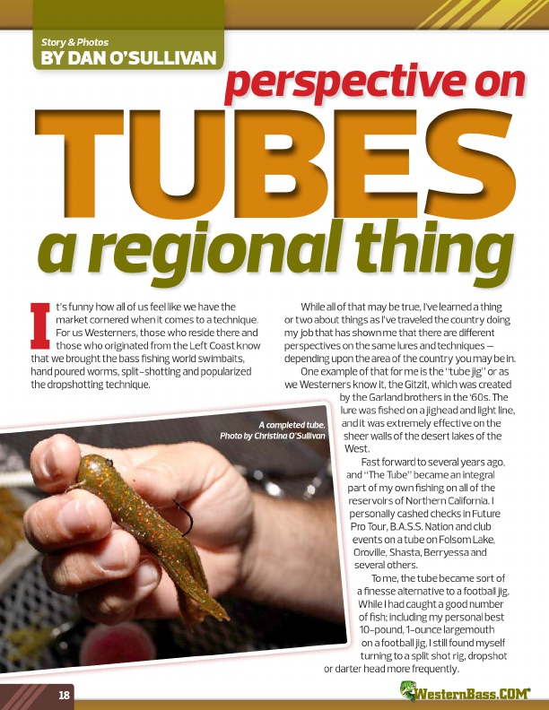 Perspective On Tubes - 
A Regional Thing
by Dan O’Sullivan