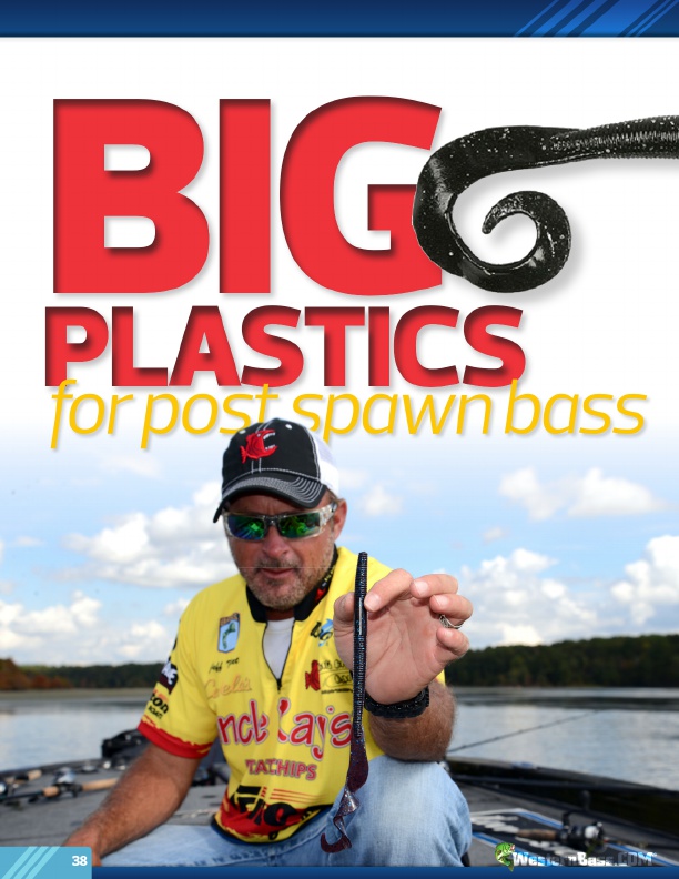 Big Pastics For Post Spawn Bass 
by Scott M. Petersen
