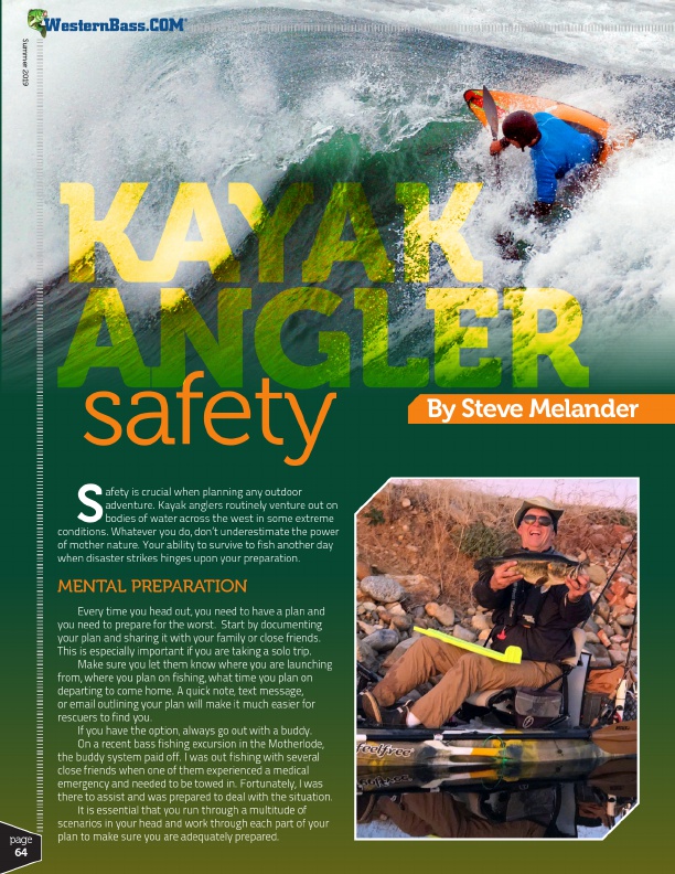 Mental, Physical and Equipment Prep for Kayak Safety