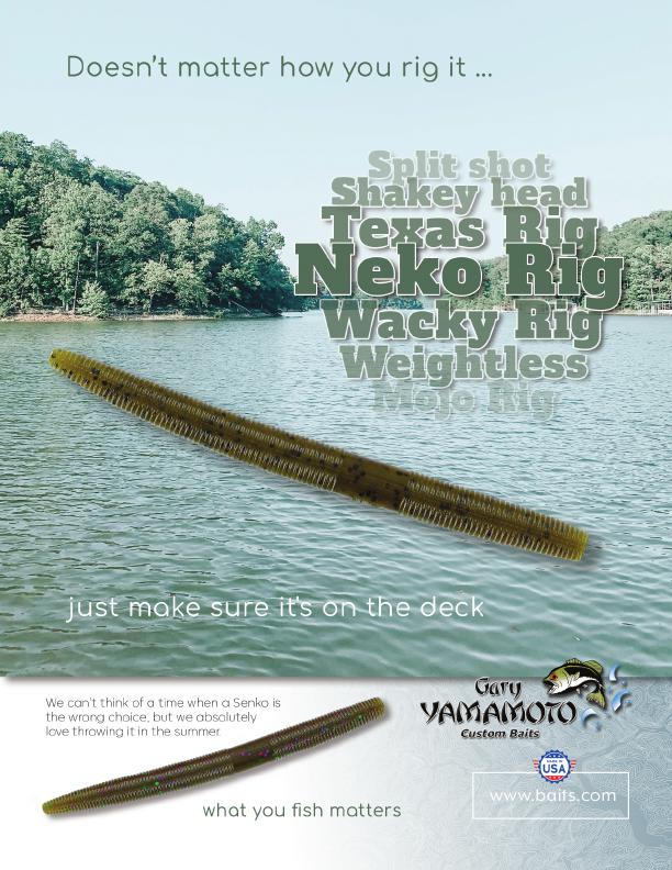 2 Must Have Lures For Summertime Bassin’
By Glenn Walker, Page 6