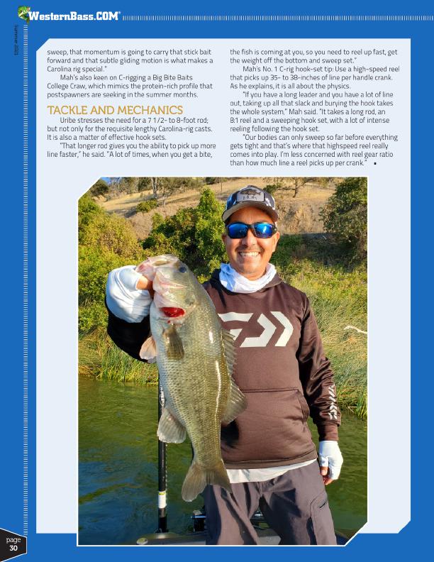 Gettin’ Right With The Rig C-Rigging Summer Bass
By David A. Brown, Page 5