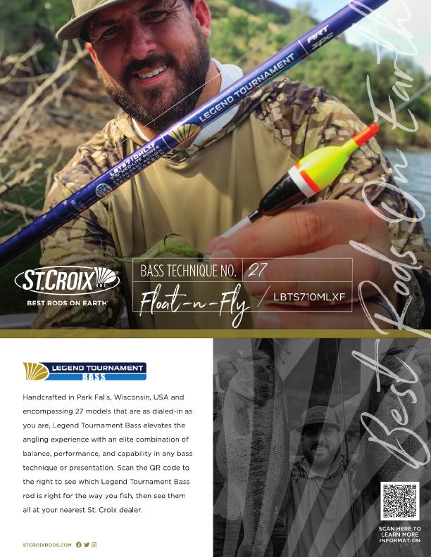 New St. Croix Fishing Rods in Action