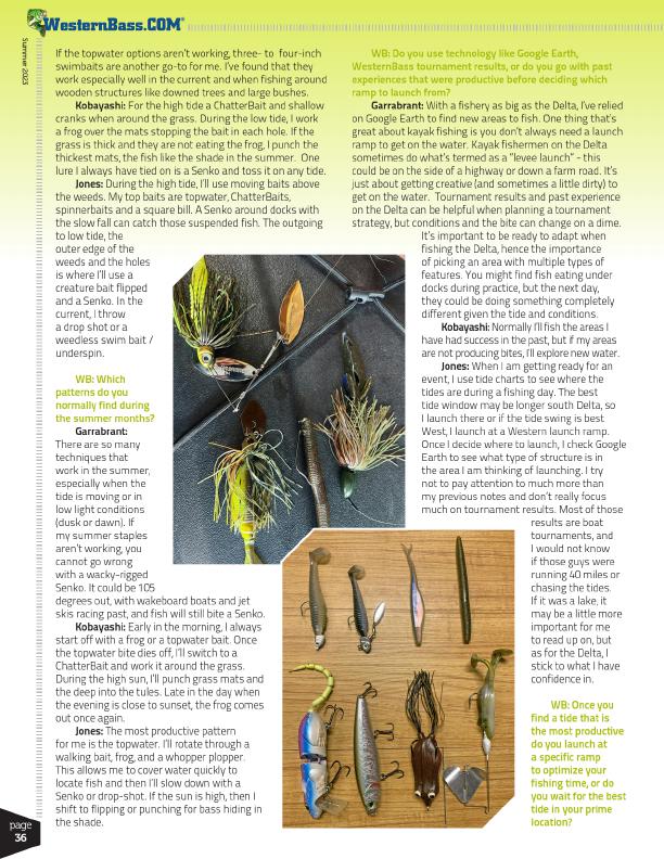 Three Ways for Kayak Bassin the Delta by John Myers, Page 3