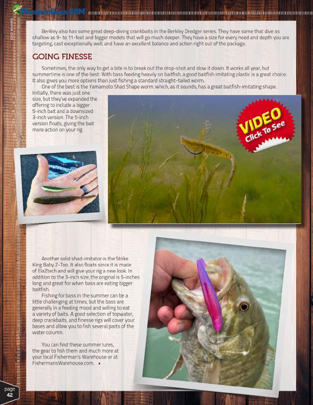 Must-Have Summer Baits for Bass, Page 3