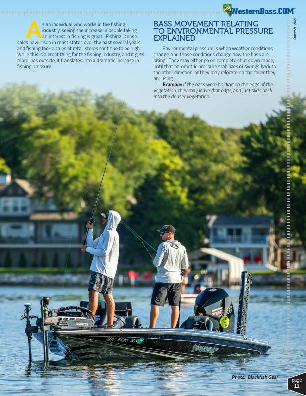 Targeting Pressured Bass For Summer with Glenn Walker, Page 2