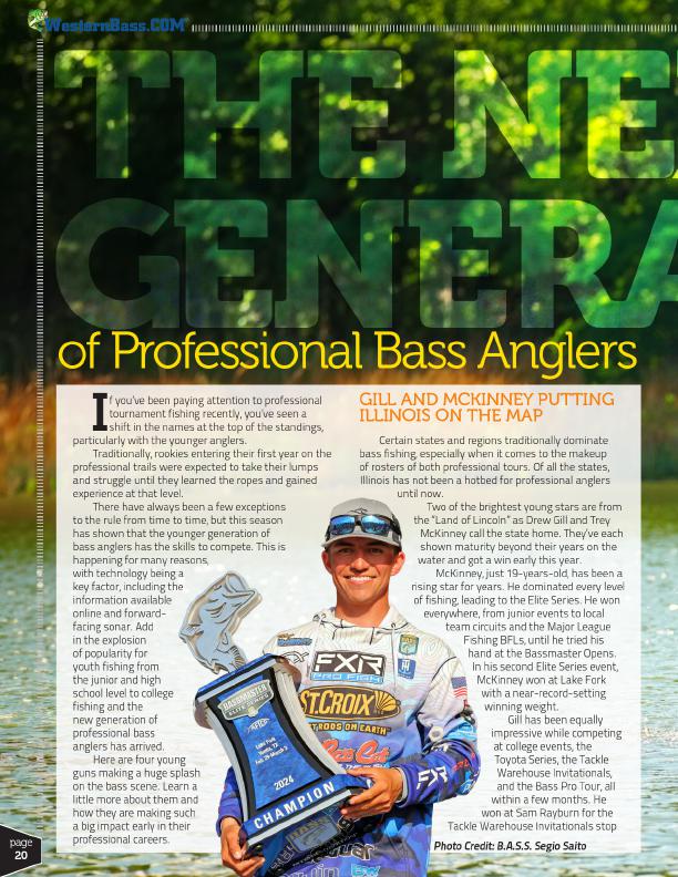 Bass Fishing Industry shake up retirement new stars