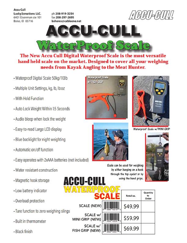 Accu-Cull Hand Held| Waterproof Scale, Page 2