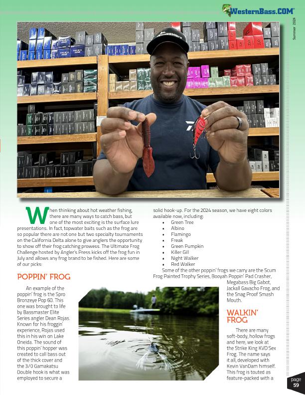 Lures for Summertime Success Presented by Fishermans Warehouse, Page 2